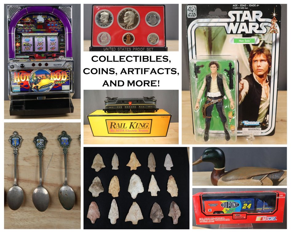 Image for February Gallery - Coins, Currency, Furniture, Collectibles and More