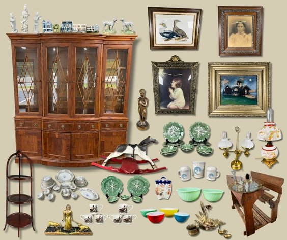 Image for July 2026 Gallery Auction Featuring Antique & Vintage Furniture, Art, Glassware, China, Jewelry & Decorative Accents