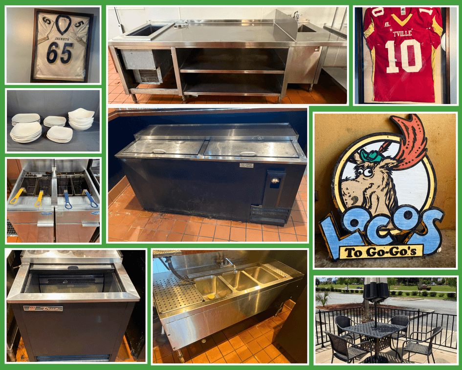Image for Thomasville Restaurant Auction - Locos Grill and Pub - Complete Liquidation