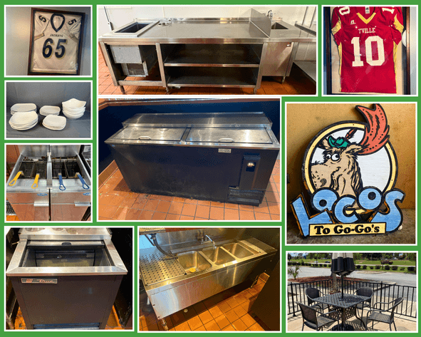 Image for Thomasville Restaurant Auction - Locos Grill and Pub - Complete Liquidation