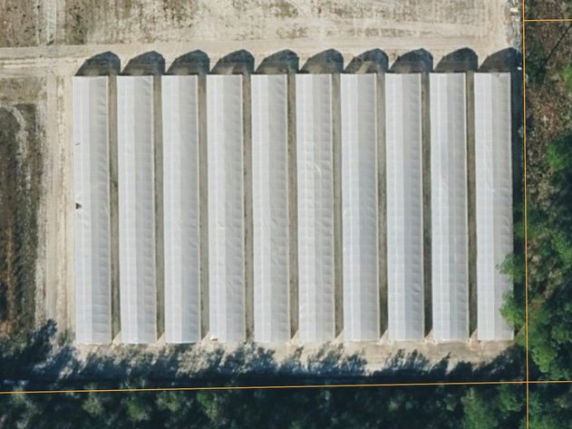 Image for Hawthorne, Florida Greenhouse Auction — Ten High Tunnel Greenhouses Selling Individually