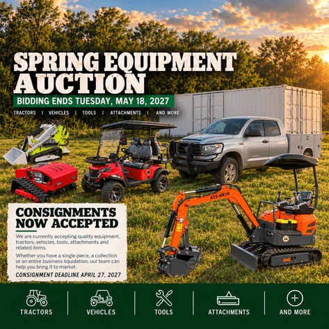 Image for May 2027 Equipment Auction