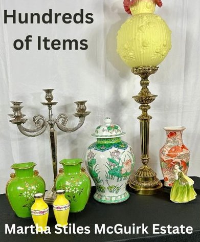 Martha Stiles McGuirk Estate Personal Property Auction