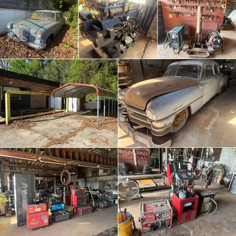 Image for Shop Equipment, Tools, & Classic Cars from King Norman Muffler Shop