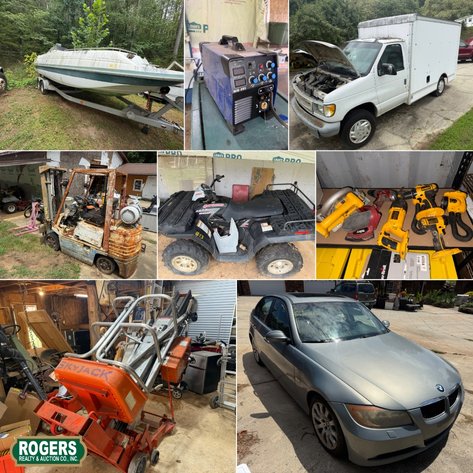 Personal Property Online Auction: 4-Wheelers, Vehicles, Mowers, Tools & More