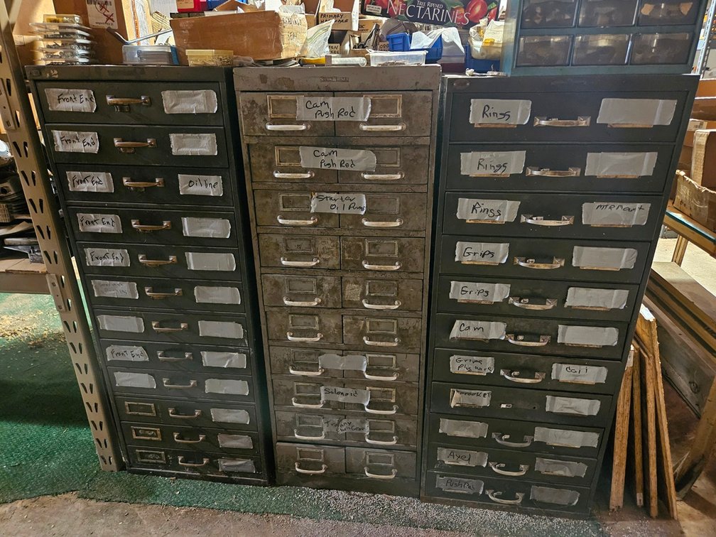 Image for Harley Davidson Parts Inventory, Building Structure & More