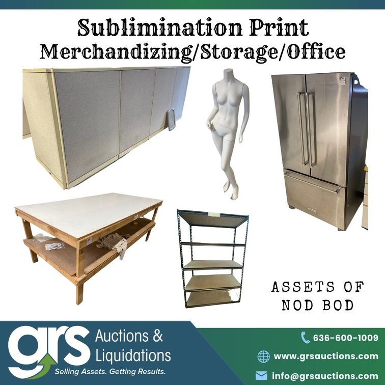 Image for Sublimation Merchandising/Office/Storage - Assets of NODBOD