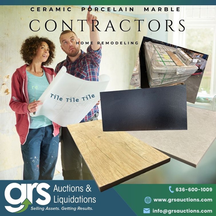 Contractors Pallets of Porcelain, Ceramic and Marble