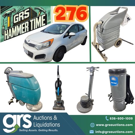 Image for Hammer Time 276 | Cleaning Machines, Floor Scrubbers, Polishing & Power Equipment!