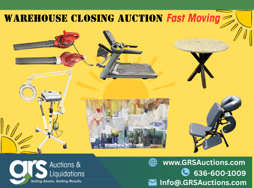 Image for Warehouse Closing - Fast Moving Auction!