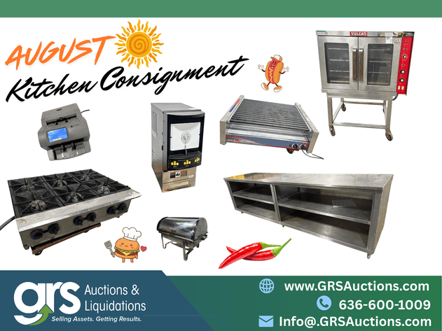 Image for August Kitchen Consignment - Ovens, Hot Dog Rollers, Catering Supplies
