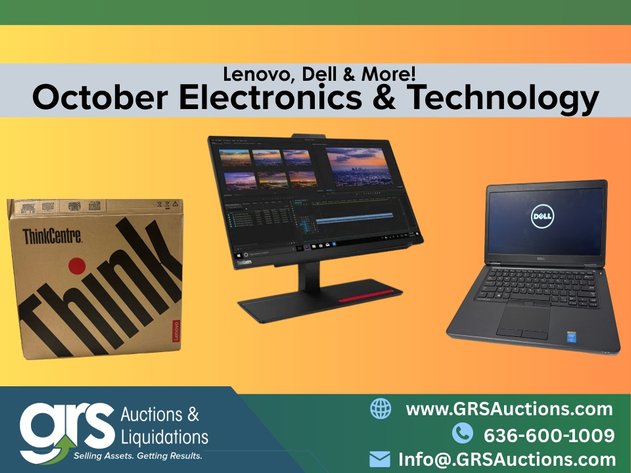 Image for October Electronics & Technology - PC & Business Technology Liquidation Sale