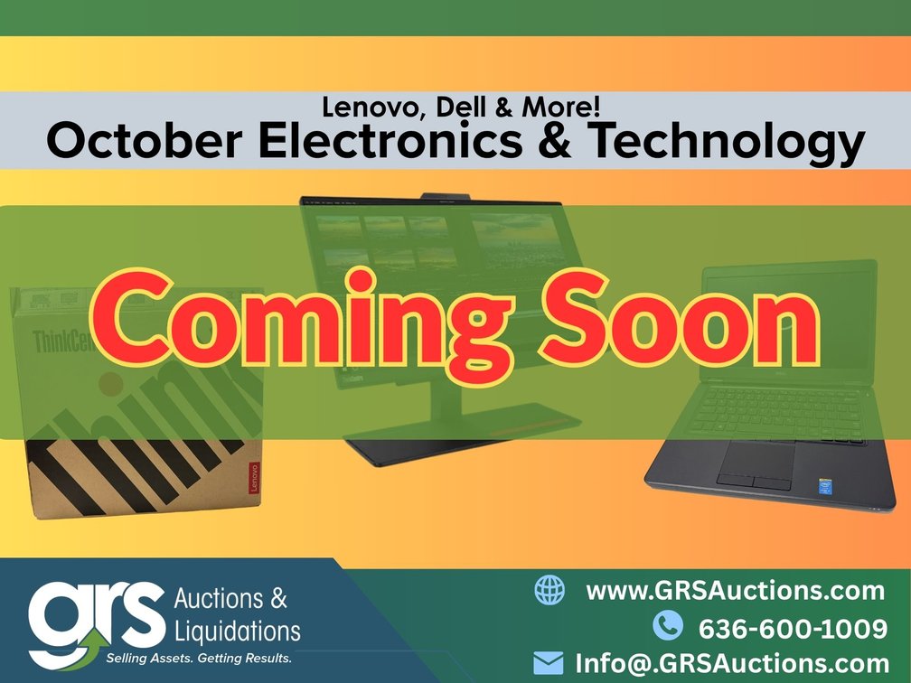 October Electronics - PCs, Laptops & More!