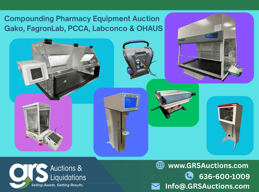 Image for Compounding Pharmacy Equipment Auction – Gako, FagronLab, PCCA, Labconco & OHAUS