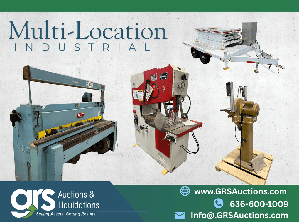 Image for Multi Location - Industrial Equipment Auction