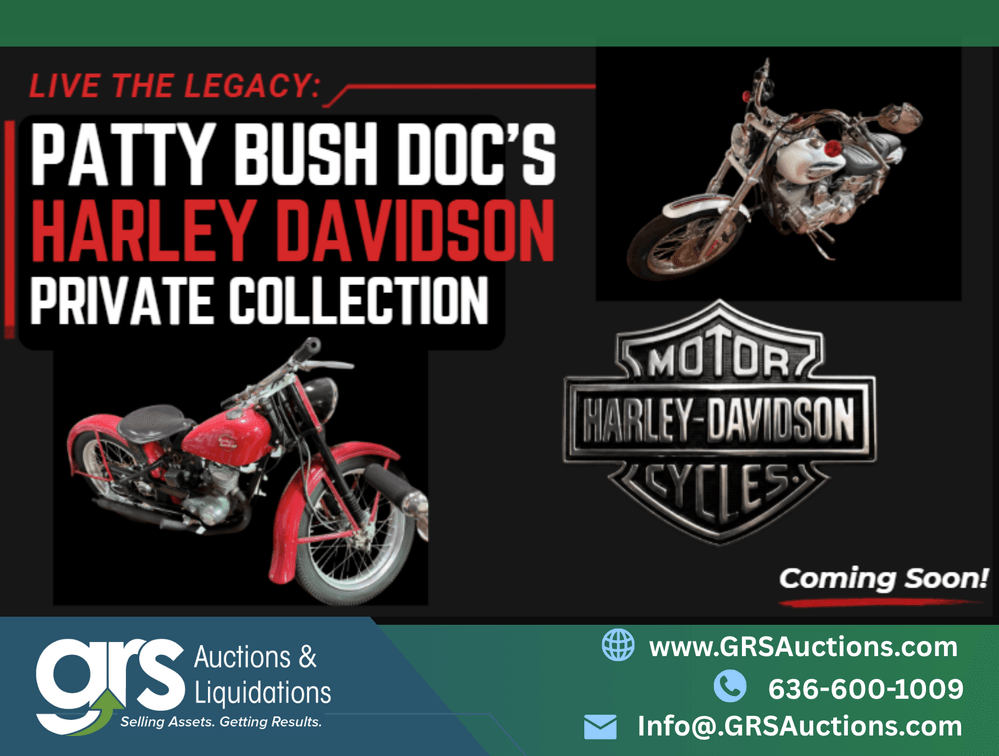 Live the Legacy: Patty Bush Doc's Harley Davidson Private Collection