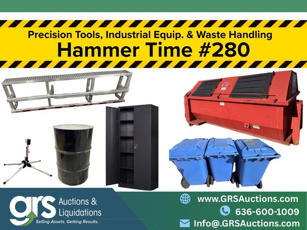 Image for Hammer Time #280 Industrial Consignment - October Fall Savings!
