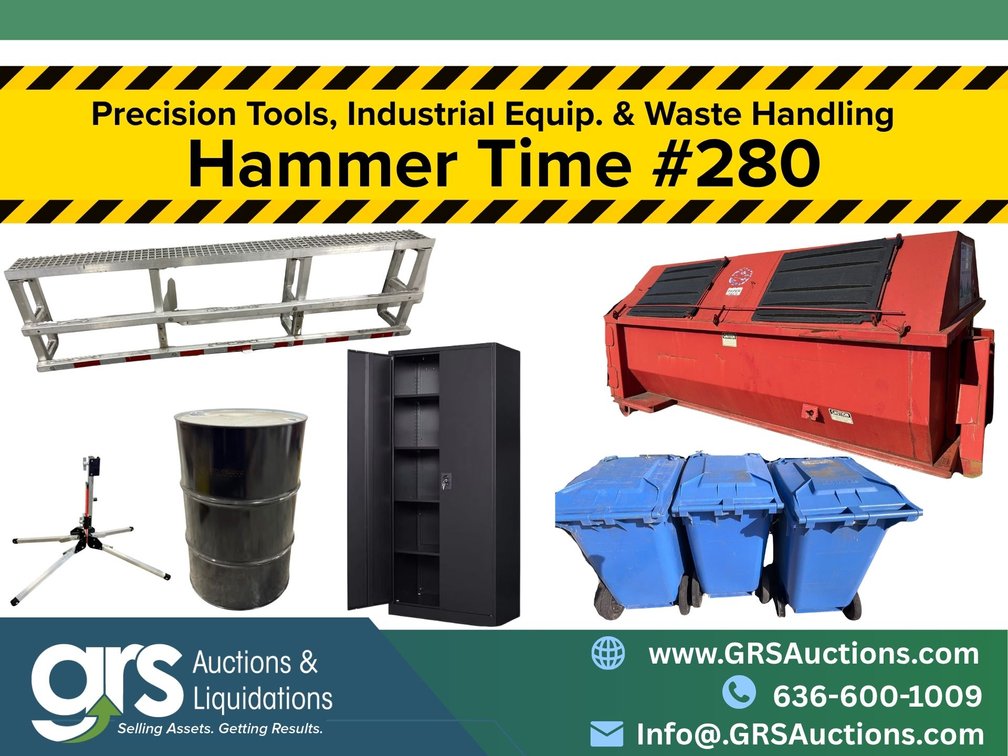Image for Hammer Time #280 Industrial Consignment - October Fall Savings!