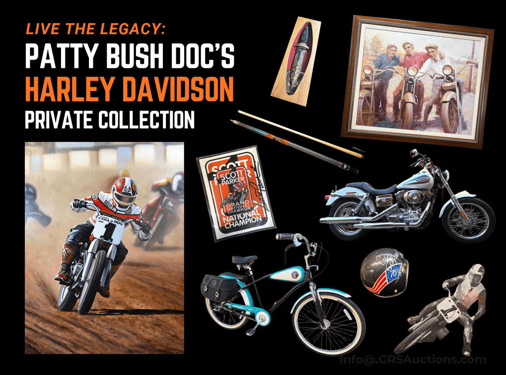 Live the Legacy: Patty Bush Doc’s Harley-Davidson Private Collection