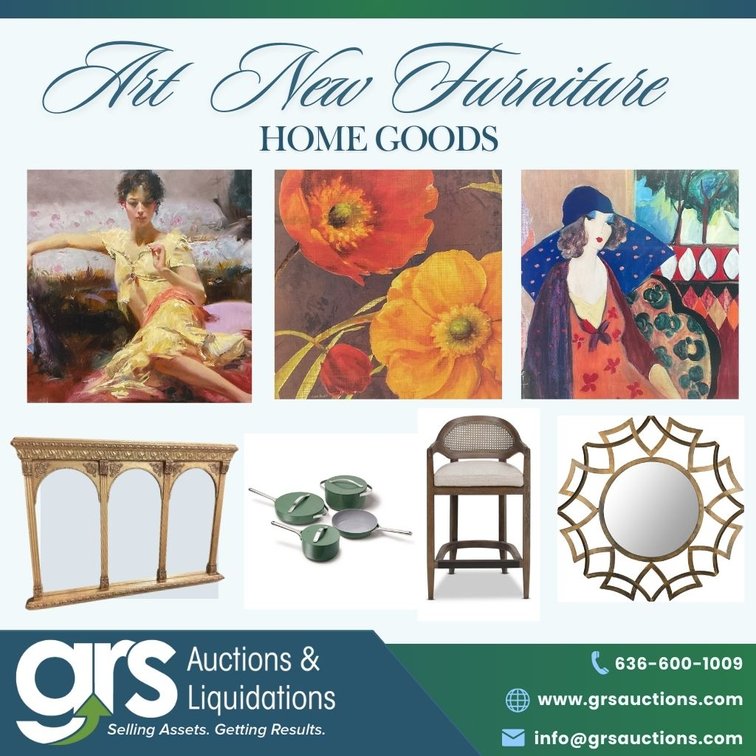 Art, New Furniture and Home Goods
