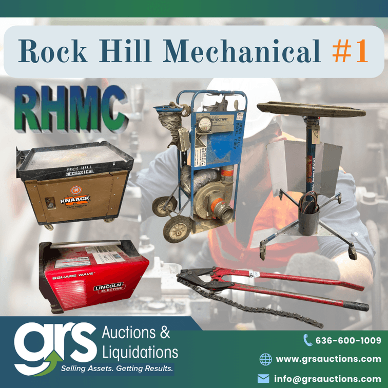 Rock Hill Mechanical Corp - Online Auction #1