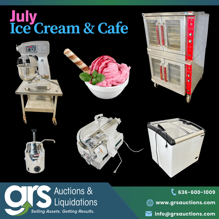 July Kitchen Consignment - Ice Cream Cafe Equipment