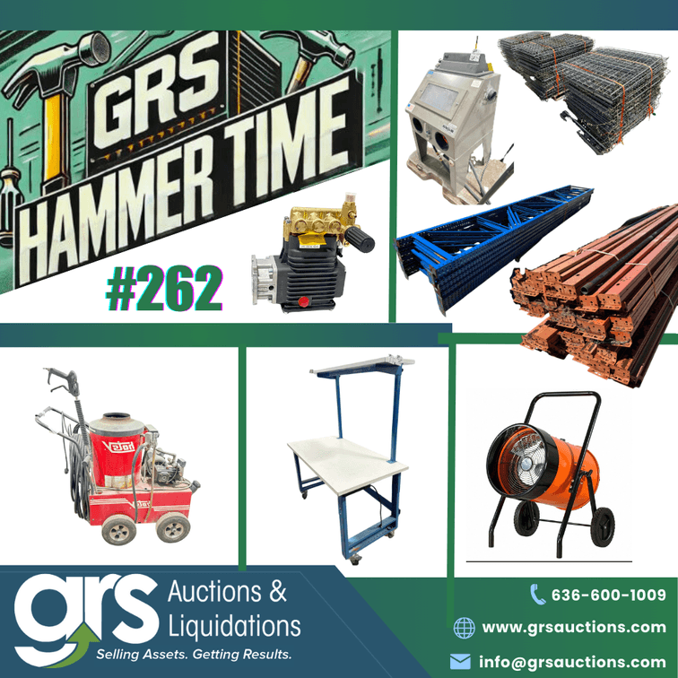 HammerTime Auction #262 - Boeing Surplus & Industrial Equipment