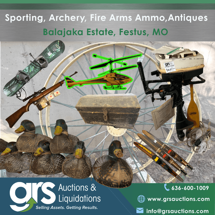 Sporting, Fire Arms, Ammo, Fishing, Archery - Balajka Estate
