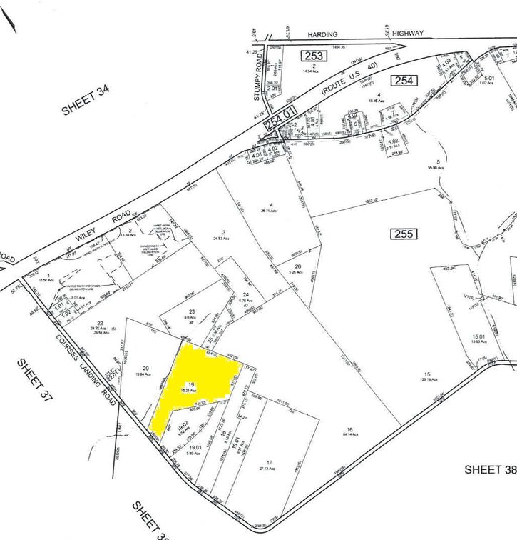 Image for 15.21 +/- Acres in AG (Agricultural) Zoning District Available in Carneys Point Township