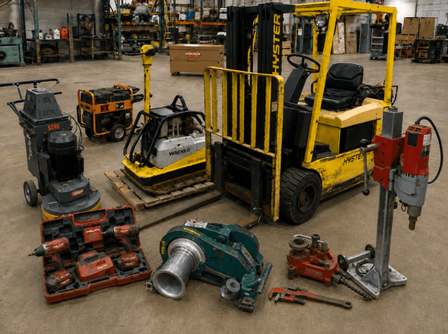Image for Forklifts, Portable Generators & Contractor Tools