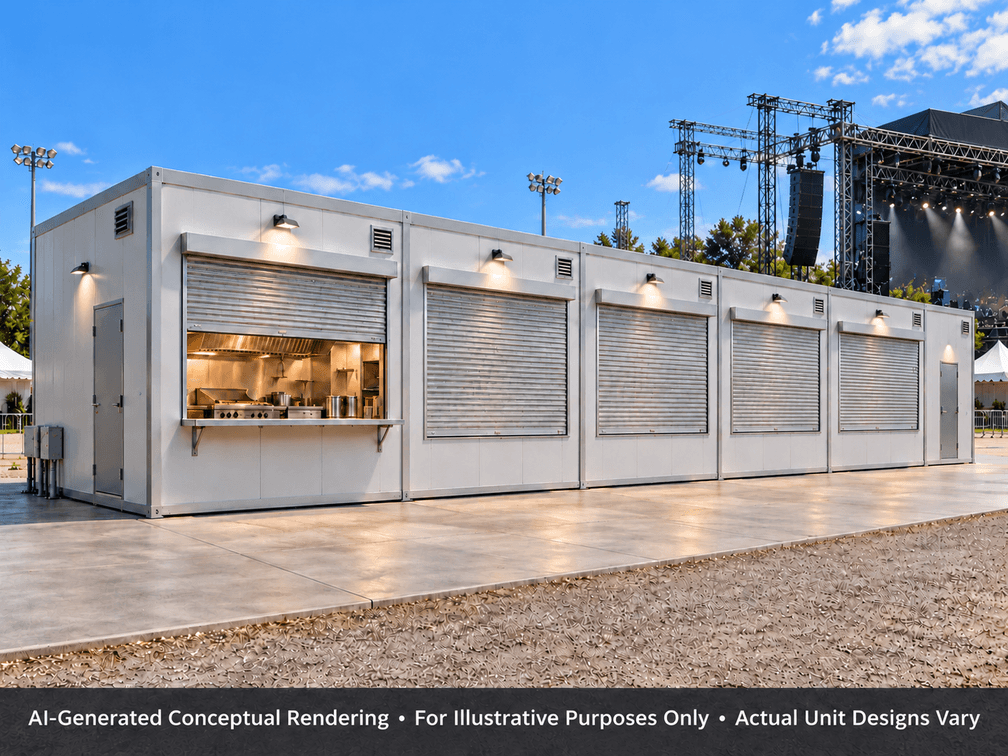 Image for Outdoor Event, Modular Food Concession Kitchen