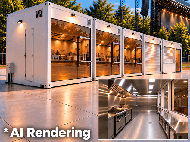 Image for Outdoor Event, Modular Food Concession Kitchens