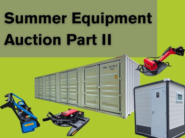 Image for Summer Equipment Auction - Part II