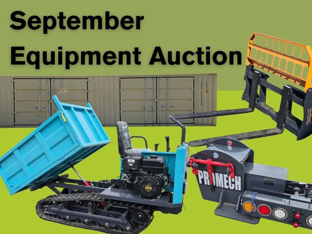 Image for September Equipment Auction