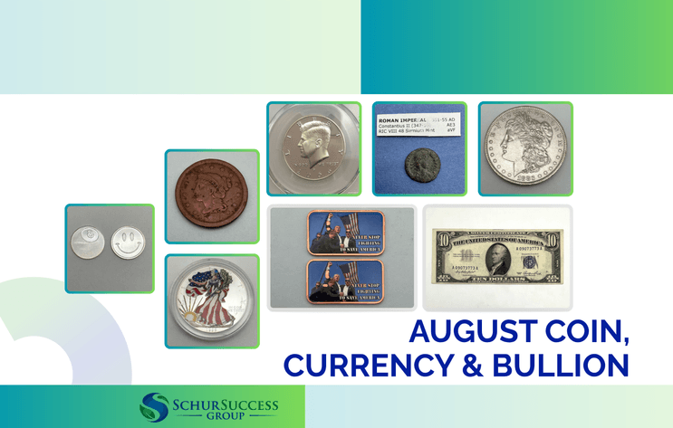 Image for August Coin, Currency & Bullion 2026