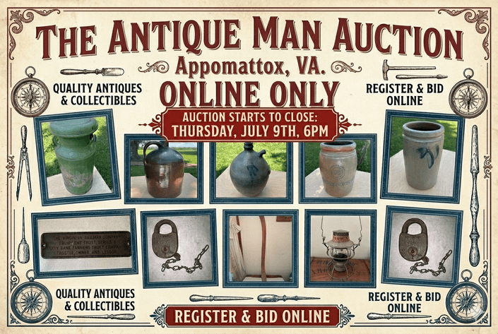 Image for Antique Man Auction Appomattox