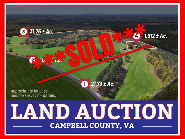 Image for **SOLD** 95.5± Acres In Gladys Being Sold in Multiple Tracts