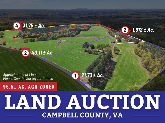 Image for **SOLD** 95.5± Acres In Gladys Being Sold in Multiple Tracts