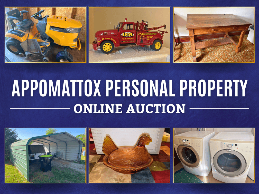 Image for APPOMATTOX PERSONAL PROPERTY ONLINE ONLY AUCTION