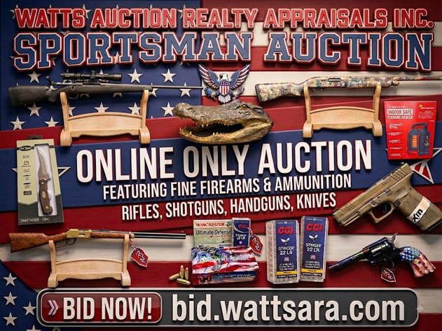 Image for SPORTSMAN & HUNTING ONLINE ONLY AUCTION 