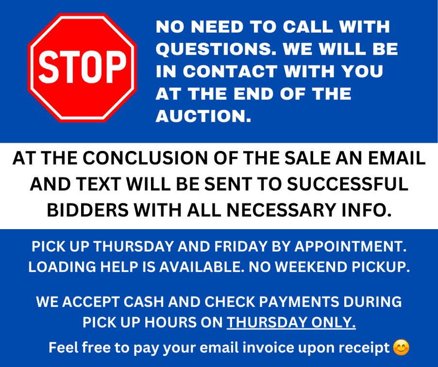 Image for June 2024 Equipment Consignment Auction