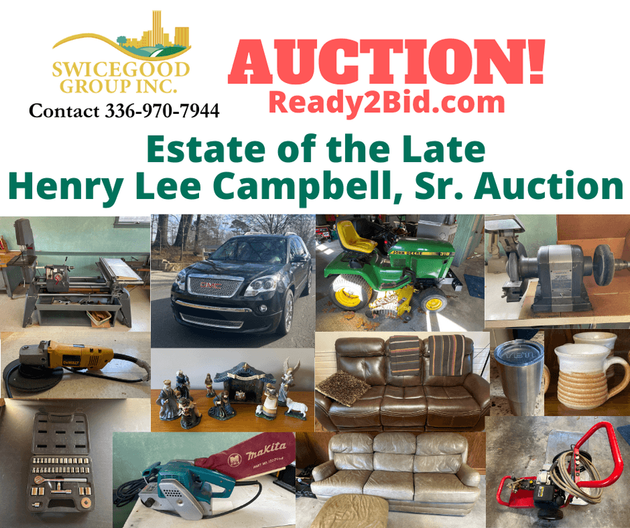 Estate of the Late Henry Lee Campbell, Sr. Auction