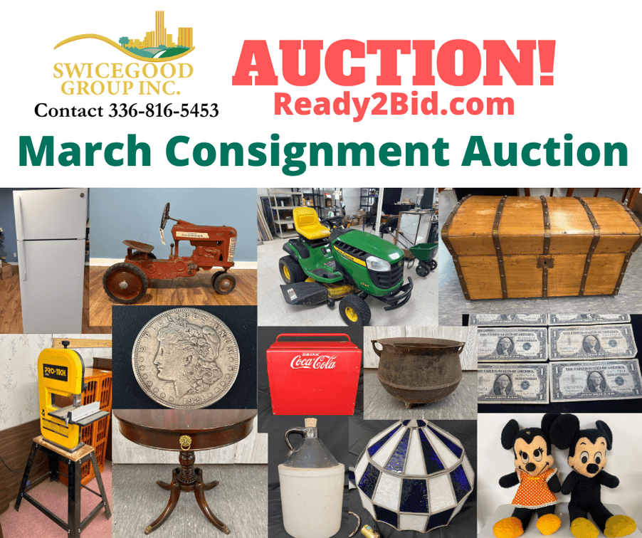 March Consignment Auction