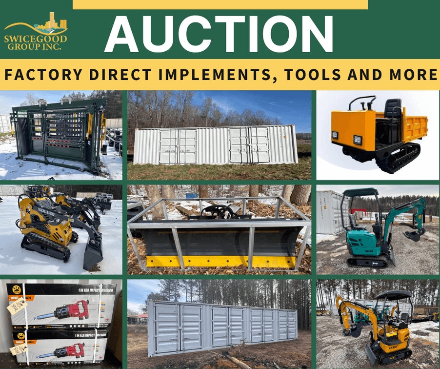 February '26 Factory Direct Equipment and Implements