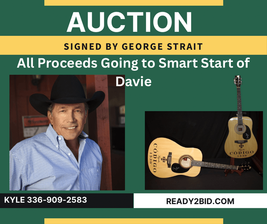George Strait Código 1530 Tequila Signed Guitar