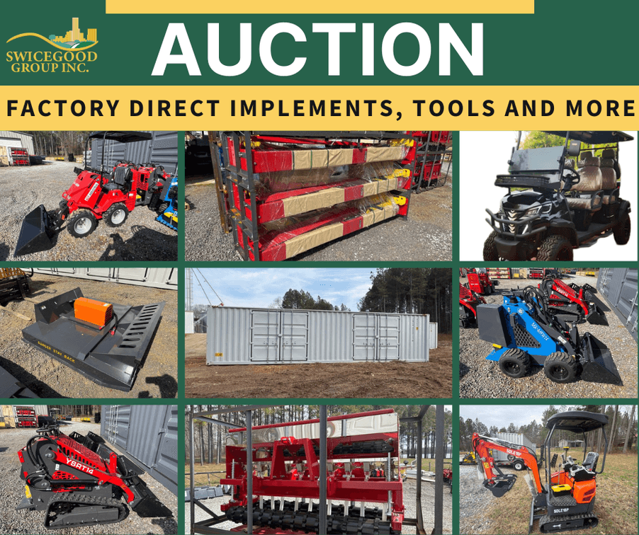 March '26 Factory Direct Equipment and Implements