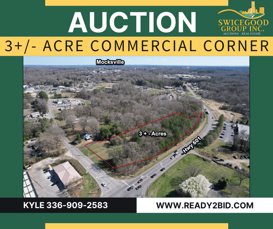 3 + - Acre Commercial Corner - Mocksville, NC