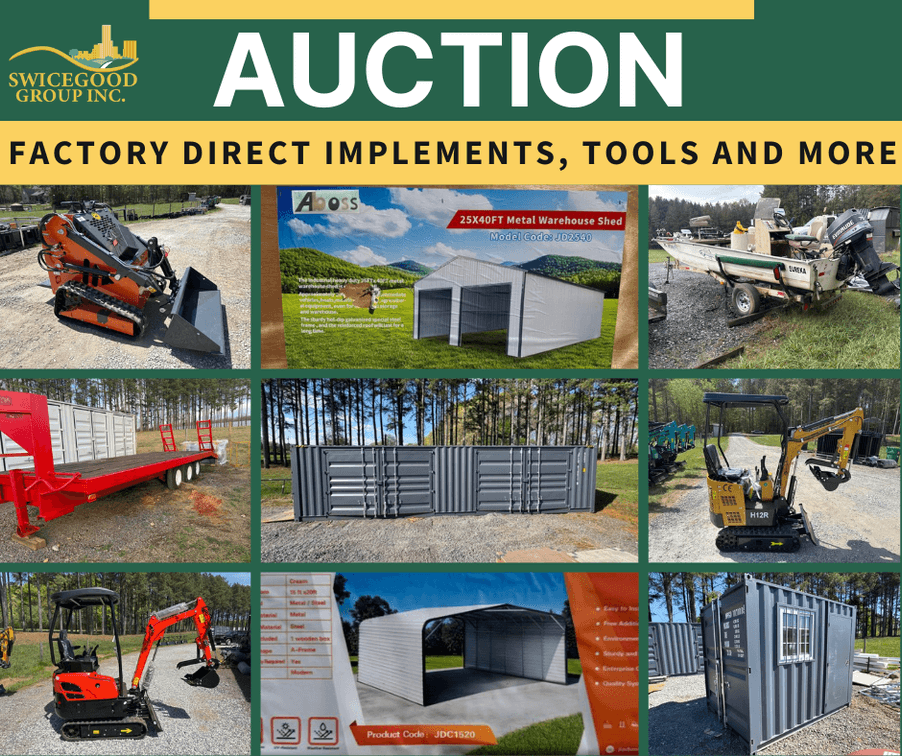 April '26 Factory Direct Equipment and Implements