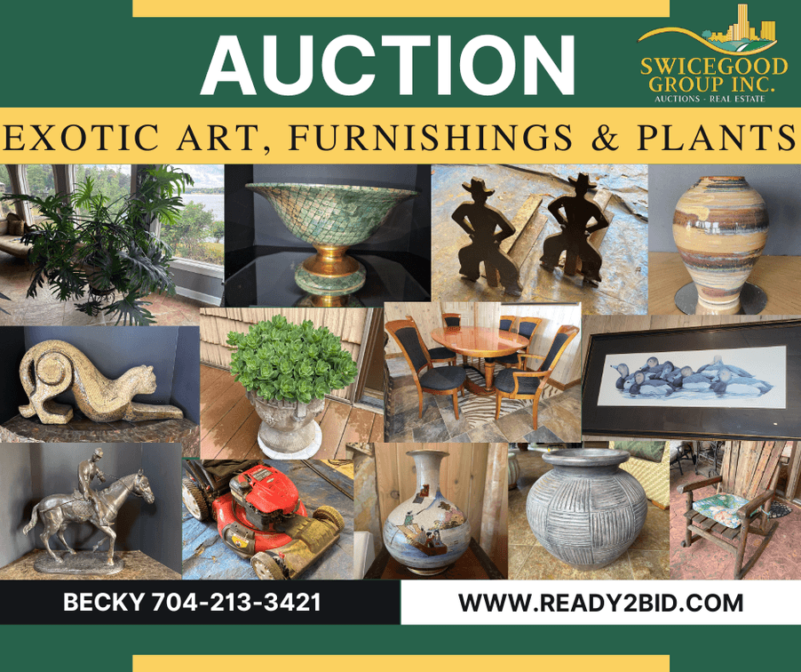 Exotic Art, Furnishings & Plants
