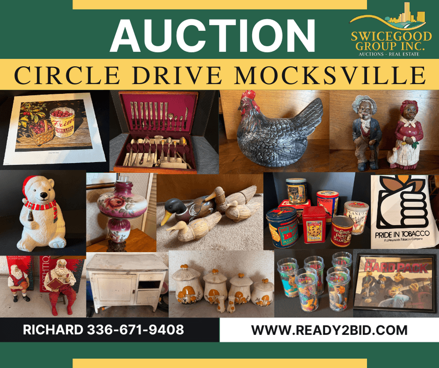 Circle Drive Mocksville Auction
